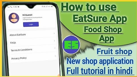 EatSure app kaise use kare / how to use eatsure app / eatsure app kya hai / eatsure app |