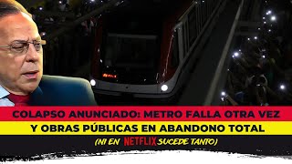 COLAPSO ANUNCIADO: METRO FALLA OTRA VEZ Y OBRAS PÚBLICAS EN ABANDONO TOTAL#MetroSD  #Linea1 #CaosRD