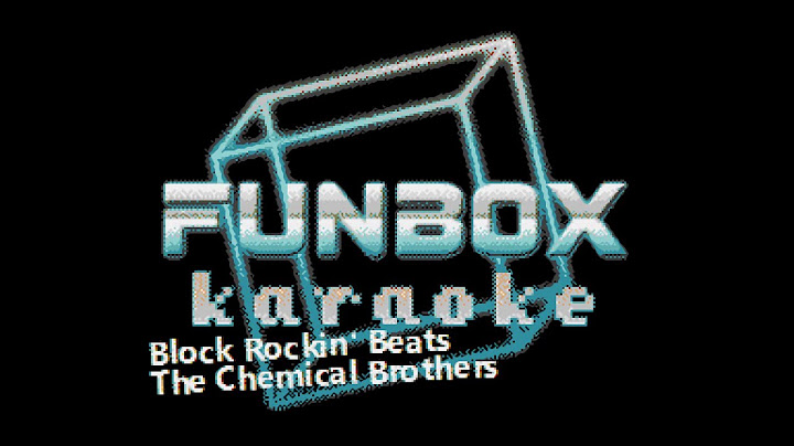 Block Rockin' Beats Karaoke version - Karaoke performance video thumbnail