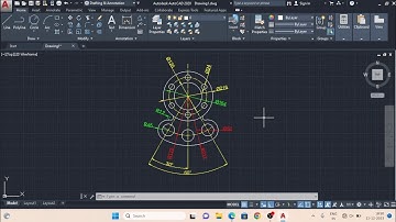 AutoCAD 2D Drawing Tutorial In hindi | AutoCAD Practice Exercises |