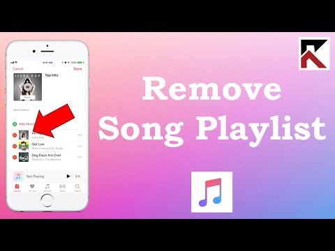 how to remove song from playlist how to remove song from playlist
