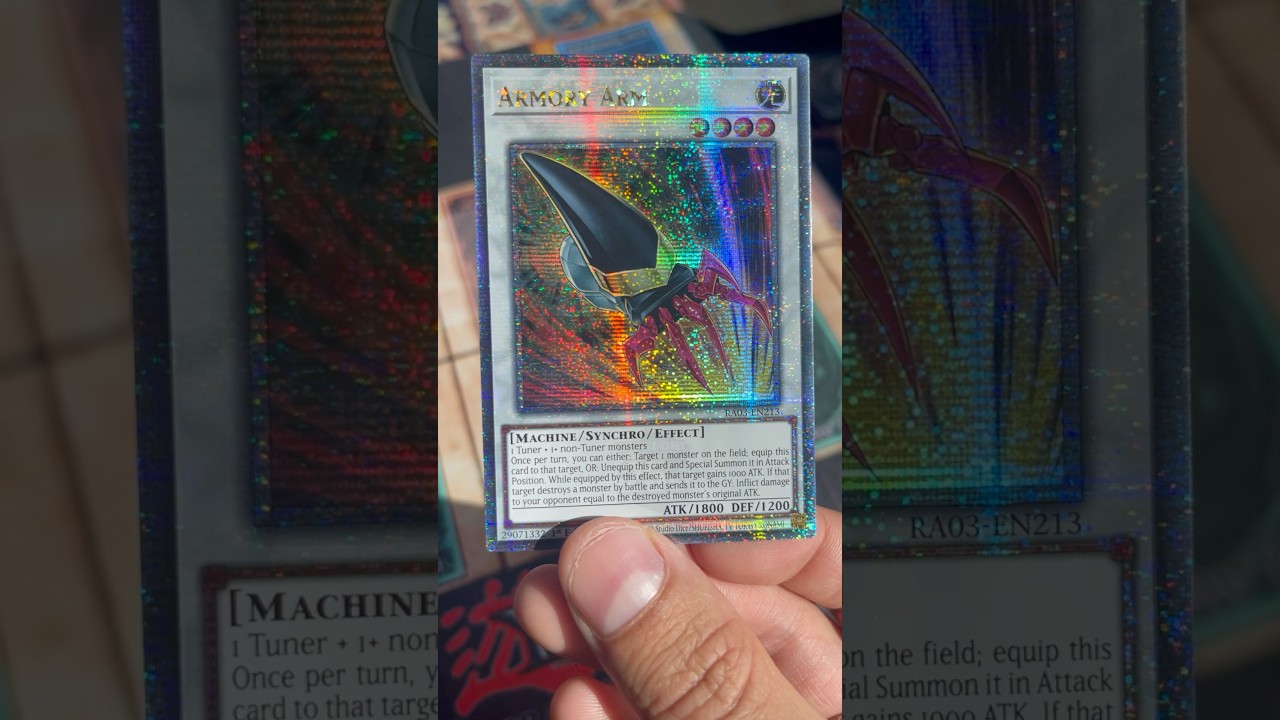 Armory Arm | Yugioh Card 