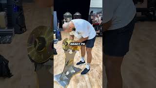 MASSIVE 330lbs GOLDEN Dumbbell