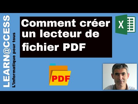 VBA  - Comment créer un Lecteur PDF dans un Formulaire