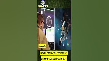 How Military Satellites Works? #shorts