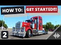 Beginners guide to american truck simulator career vs creative mode  part 2