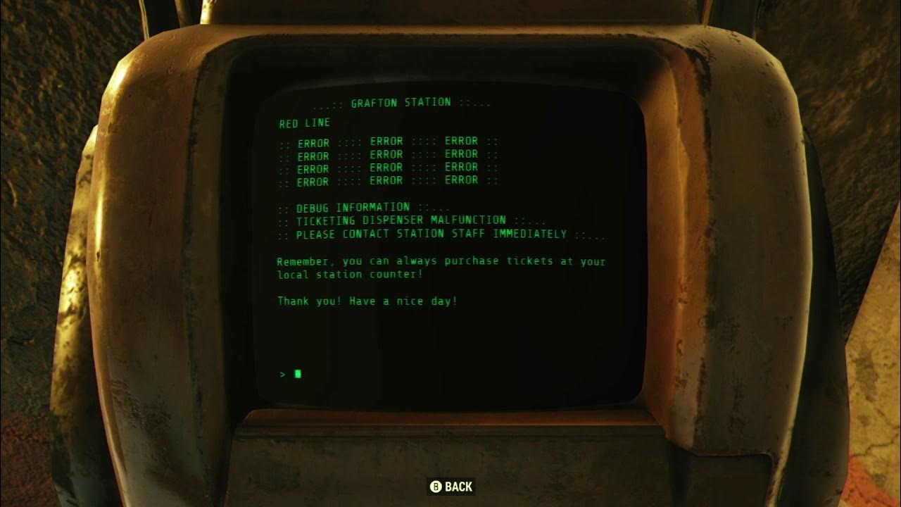 Grafton Station Information Fallout 76 Terminal YouTube