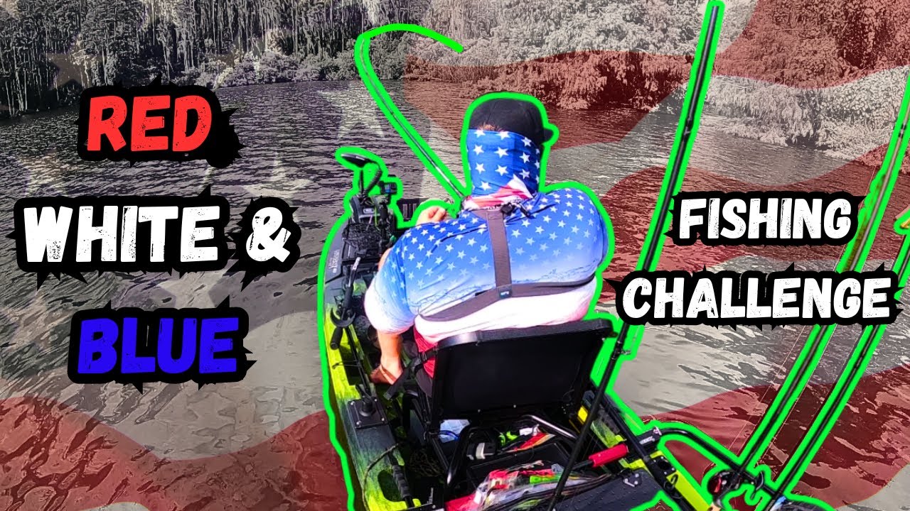 4th Of July KAYAK BASS FISHING CHALLENGE!