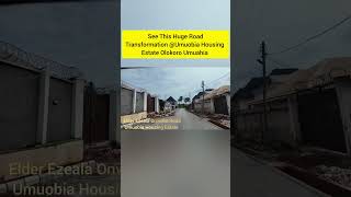 See The Amazing Road Construction Progress At Umuobia Housing Estate #umuahia #abiastate #shorts