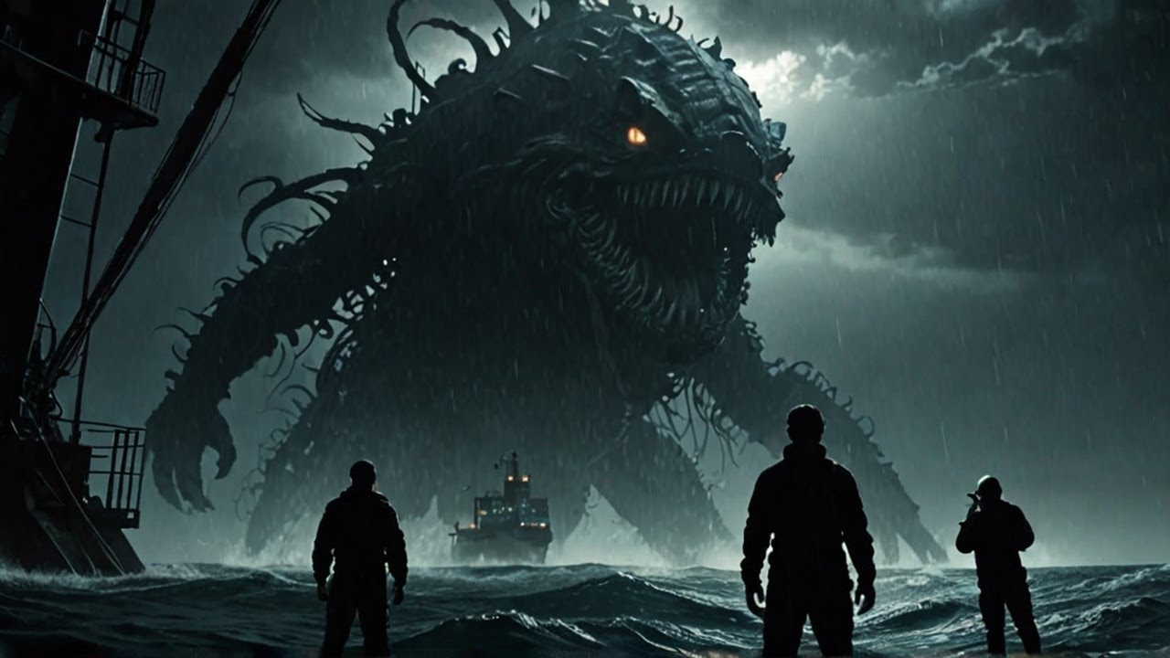 DEEP SEA HORROR GAME on an OIL RIG - Did We SURVIVE? - YouTube