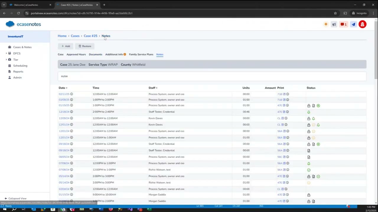 eCase Tutorial Video