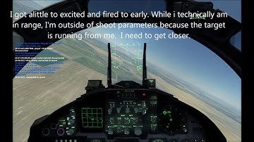 DCS F15 | No Radar? No Problem!