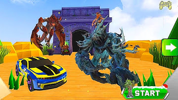 Grand Robot Tree Dragon Car Robot Transform Games 2022 #3 - iOS Android Gameplay
