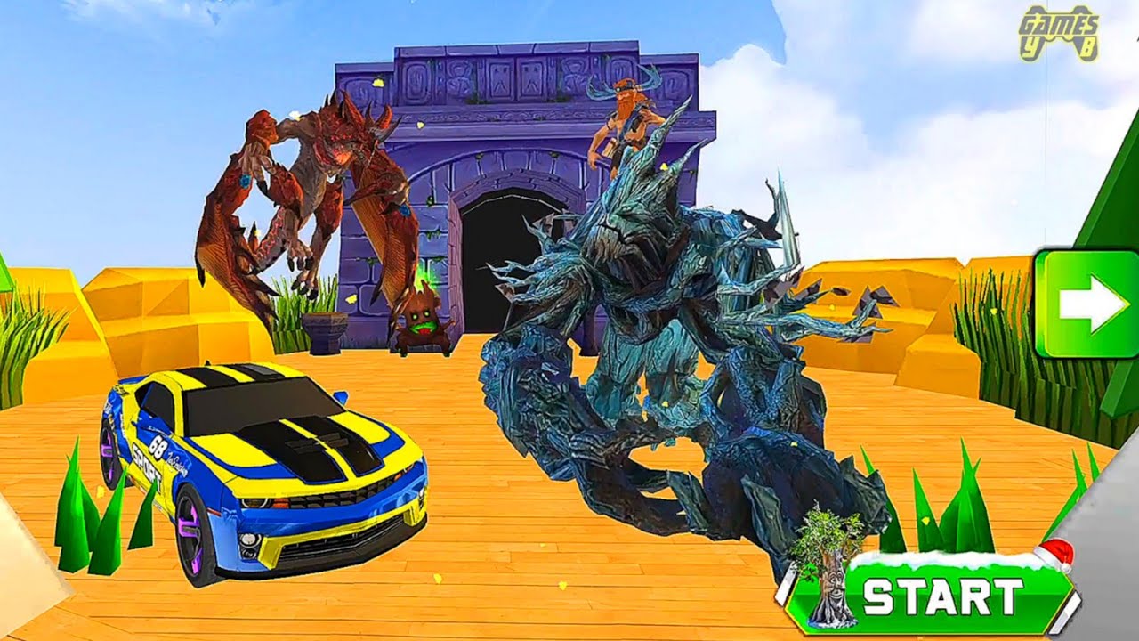 Grand Robot Tree Dragon Car Robot Transform Games 2022 #3 - iOS Android Gameplay
