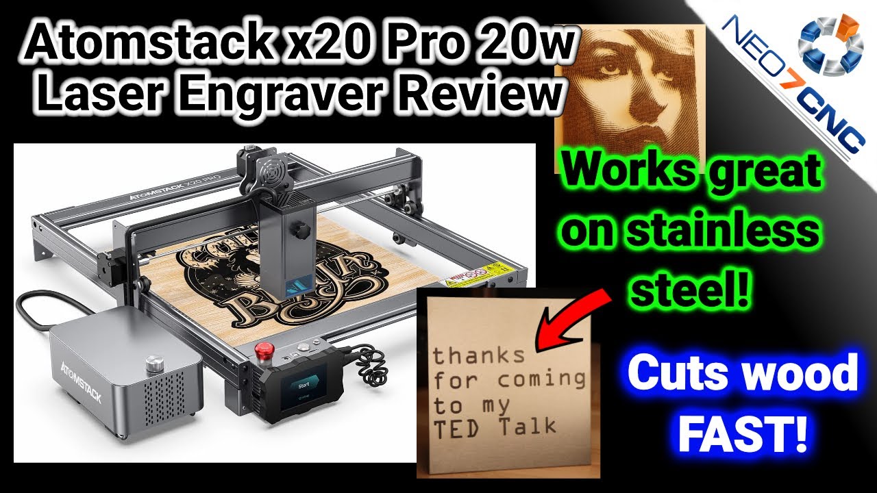 ATOMSTACK X20 PRO Laser Engraver 3D model