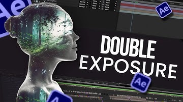 Double Exposure For Video - After Effects 😍😘#doubleexposure #aftereffects