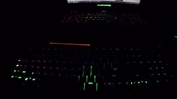 Razer Blackwidow Chroma v2 | Audio Visualizer