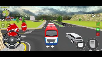 Bus Simulator 3D for Android - iOS - Gameplay in Android phone