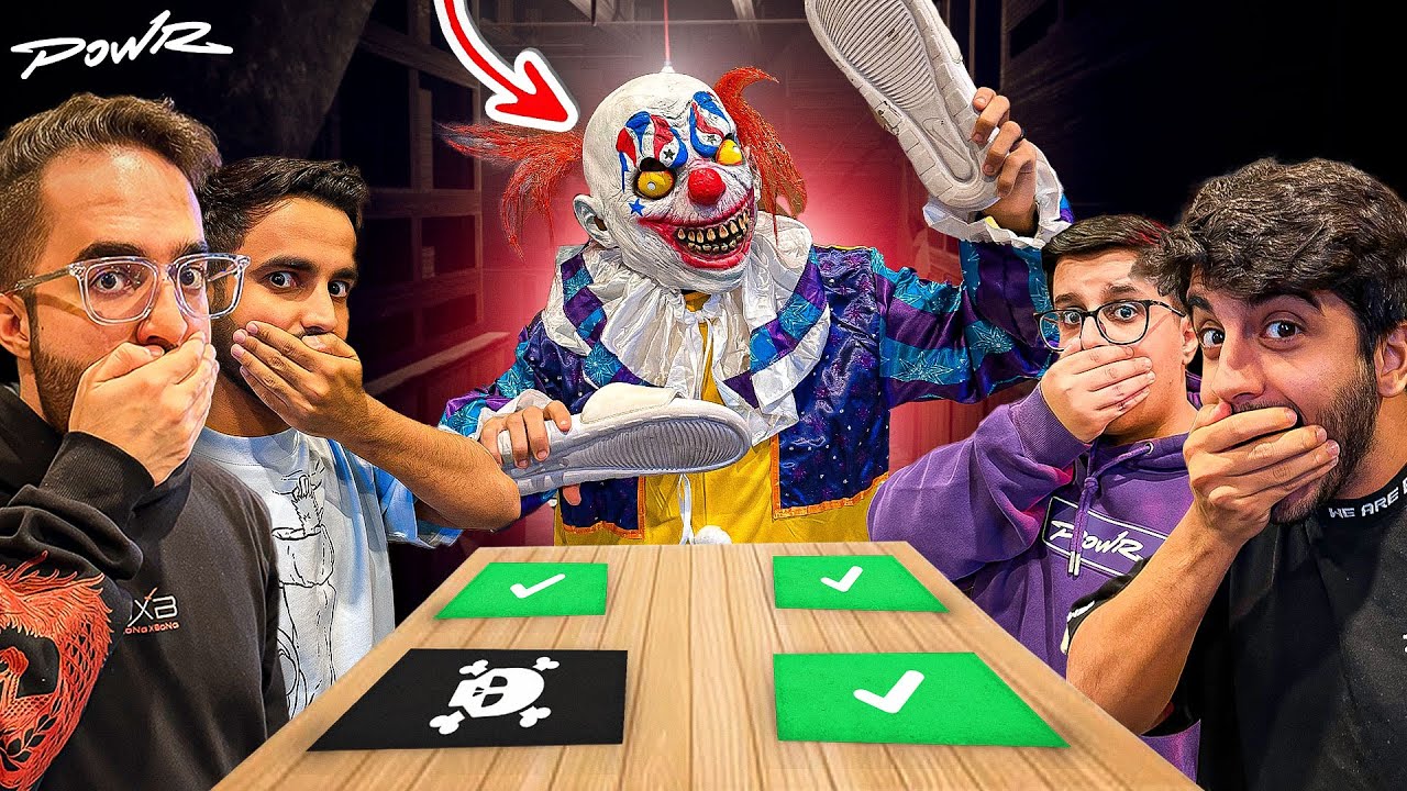 تحدي الهدوء في صالة باور المسكونة #7 🔥💀 (مع المهرج المجنون 😳💔)