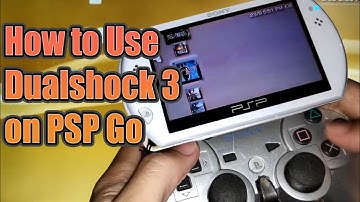 How to use Dualshock 3 on PSP go