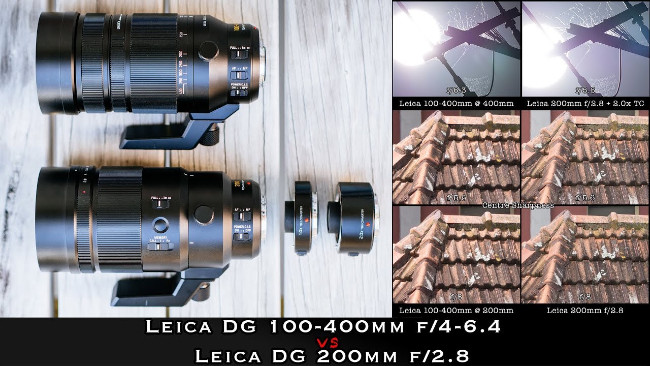 Which Is The Better M43 Telephoto Lens Leica 100 400mm Vs Leica 0mm F 2 8 Review Youtube