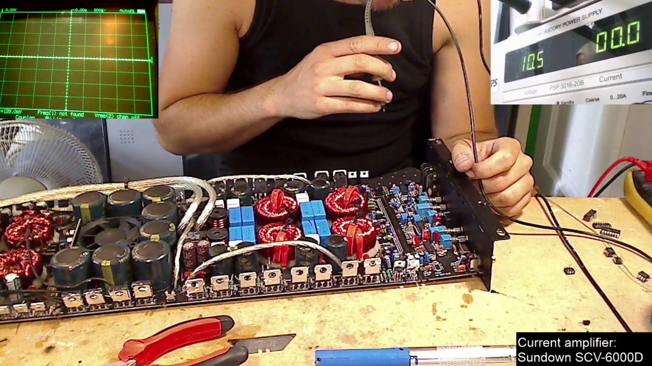 Preamp board issue with Sundown SCV-6000D