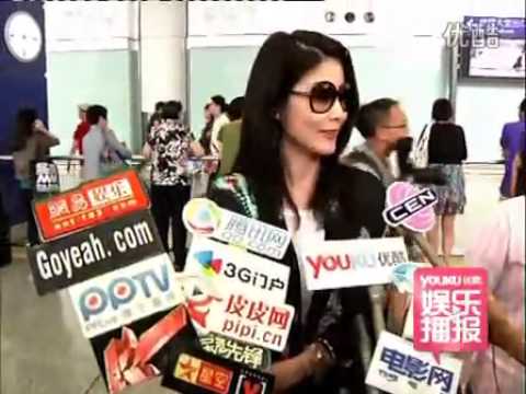 陈慧琳低调返港回应"锋芝"婚变问题