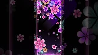 Premium pink neon flowers screenshot 2