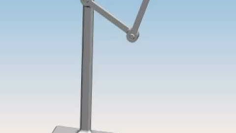 Doppelpendel - Double Pendulum - NX Simulation - No friction