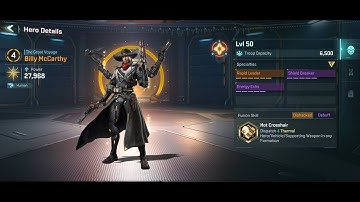 Entropy 2099 | Legendary Hero Billy McCarthy