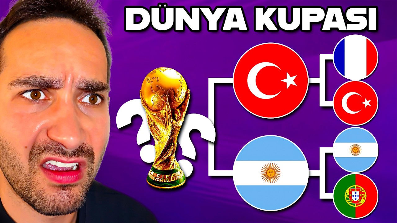 2026 Dünya Kupası'nı Simüle Ettim!!
