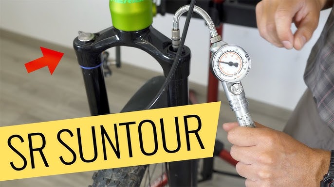 fahrrad stossdämpfer einstellen sr suntour una r