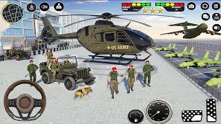 Army Vehicle Transport Truck 2023 - US Cargo Driving Simulator - Android GamePlay screenshot 3