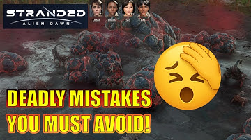 4 Tips and Tricks In Under 6 Minutes For Stranded : Alien Dawn (Easy Fixes)