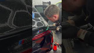 🔥 BMW M5 zabezpieczone folią PPF!