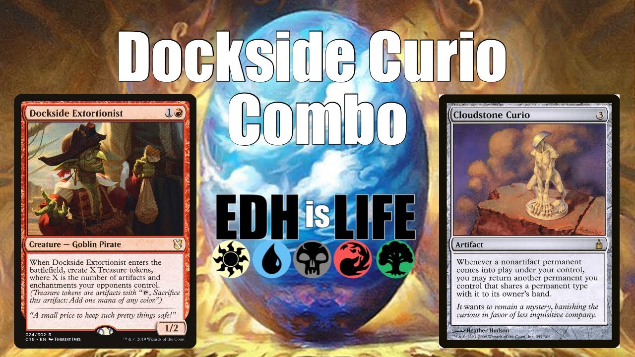 EDHisLIFE Cloudstone Curio/Dockside Extortionist combo YouTube