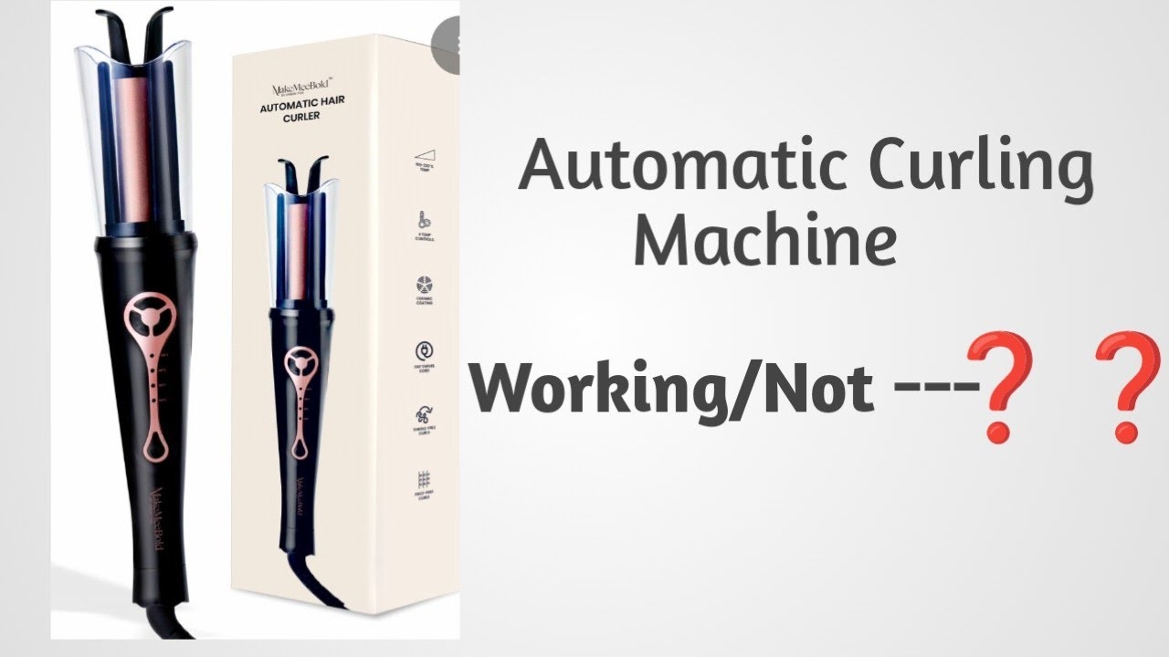 Curling Style Machine Automatic Curling Machine working or not??? For self curls / engagement ...