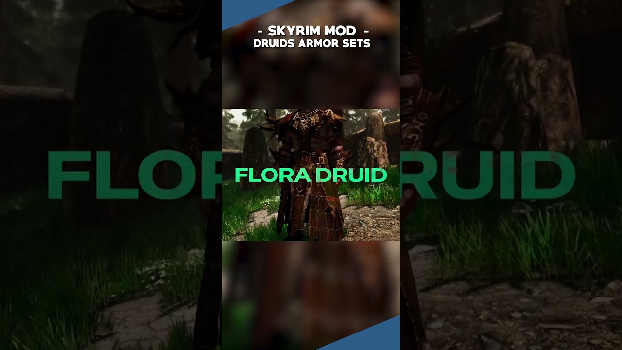 Эти моды на броню для Skyrim ИДЕАЛЬНО подойдут для билда друида.