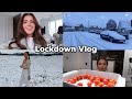 LOCKDOWN VLOG | Snow day and Testing Viral TikTok Food