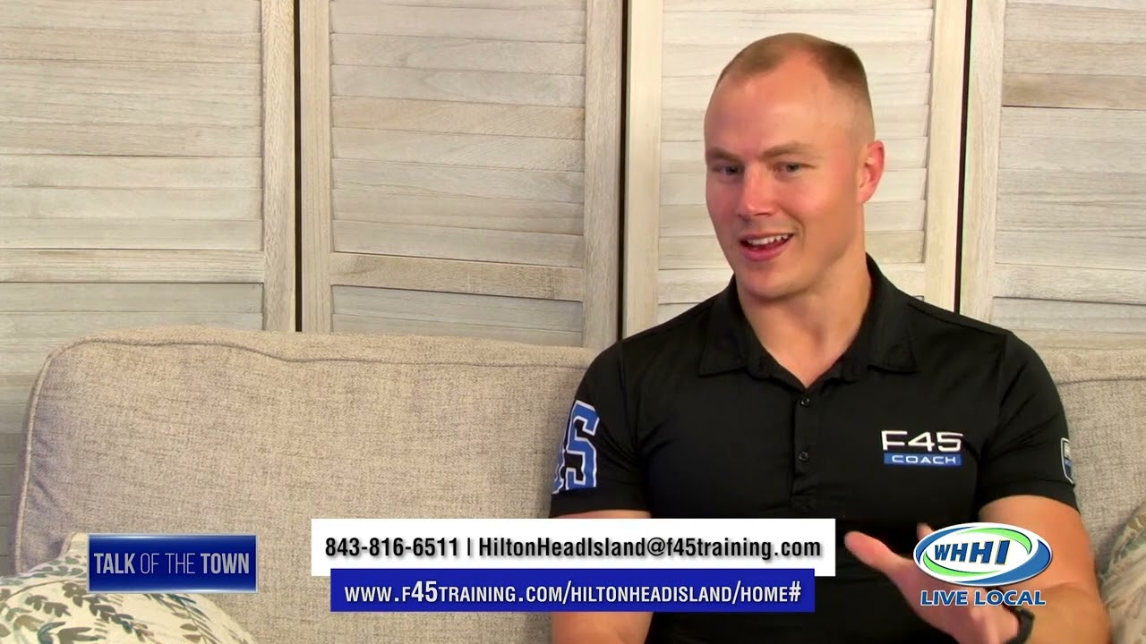 TALK OF THE TOWN | Bill Ryan: Grand Opening / Functional Fitness | F45 Training Hilton Head | WHHITV