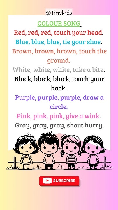 The Ultimate Colour Song for Kids! - YouTube