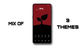 Mix Of 3 MIUI Themes | Leaf - Red Accent | Try It, If You Like ! screenshot 2