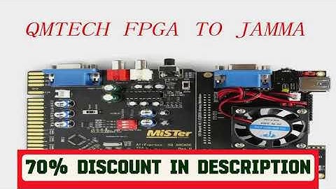 A must-have product! QMTECH FPGA MiSTer to JAMMA/JVS Retro Video Game Conversion Board MiSTer JAMM