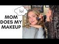 My Long Island mom does my stage makeup!? #MothersDay #GotItFromMyMom