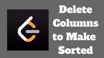 LeetCode Algorithms Easy: Delete Columns to Make Sorted