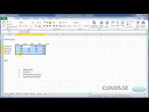 3.2. ინფორმაციის შეყვანა