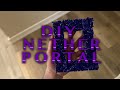Nether Portal- DIY (Minecraft) Tutorial