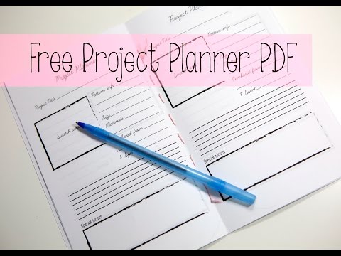 Free project planner PDF spotlight