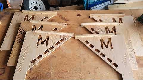 Custom work bench bracing for the Shapeoko 5pro 4x4