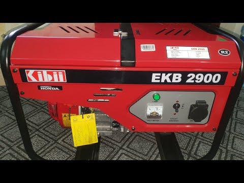 Hướng dẫn sử dụng máy phát điện Honda EKB2900 – Manual generator Honda EKB2900